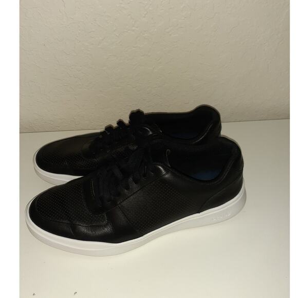 Cole Haan Grand Crosscourt Men's Black White Comfort Sneakers 10 - C33977 - Picture 3 of 8